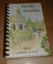 Ulah Church of God Recipe cookbook Asheboro North Carolina NC 1994
