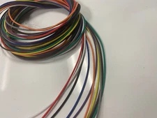 20 AWG TXL HIGHTEMP AUTOMOTIVE POWER WIRE 10 SOLID COLORS 10 FT EA