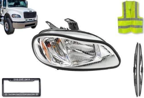 2002-2018 Freightliner M2 106 112 Headlight Halogen Right Passenger Side - Picture 2 of 9