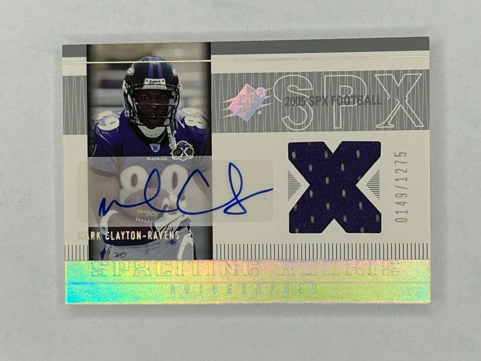 Mark Clayton Spx #210 Signed Jersey