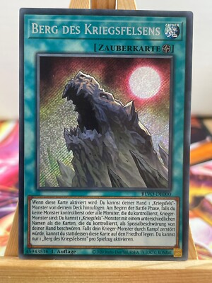 Berg Des Kriegsgelsens BLVO-DE000 Secret Rare Deutsch NM YUGIOH