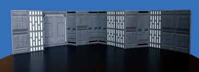 star wars diorama walls