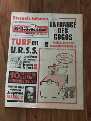 Journal le hérisson N° 1595 DU 11 AU 17 NOVEMBRE 1976