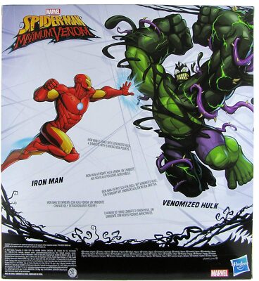 HIKAKIN愛用。ドーペルマン Marvel Titan Hero Spider-Man Maximum Venom Series Iron Man vs