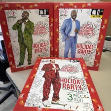 Dec 25th Men's Holiday Life Of The Party 3-Piece LED Light Up Suit Set-Choose