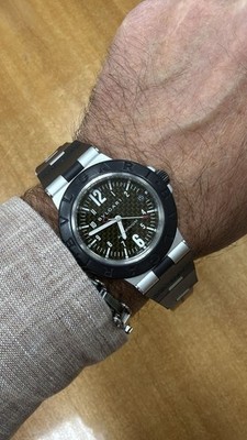 Bulgari Automatik Uhr Aluminium