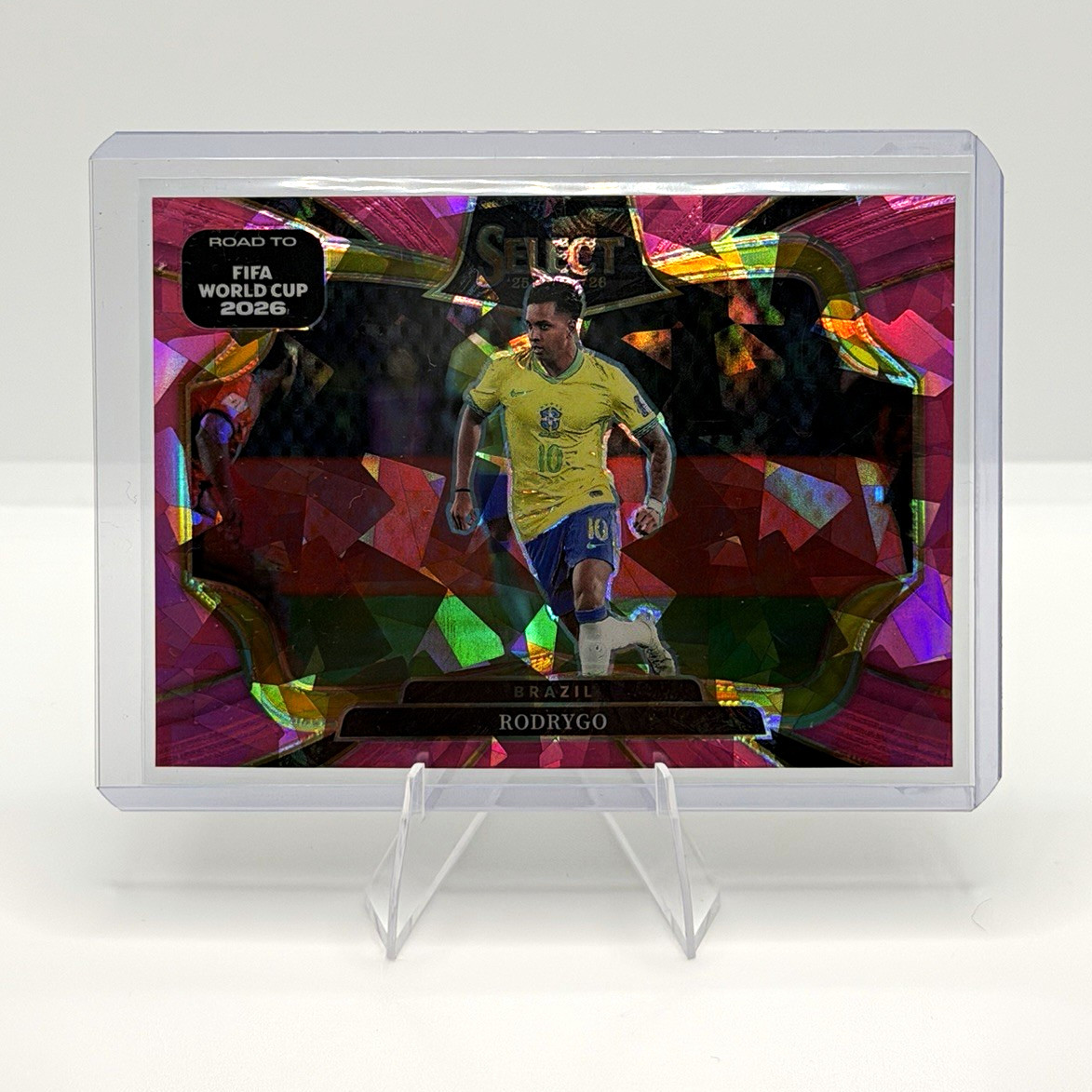 Panini 2025-26 Road to FIFA World Cup 2026 Rodrygo Brazil Field Level Prizm #233