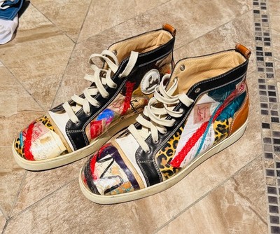 Christian Louboutin Men s sneaker Rick Ross size 11.5  Red Sole