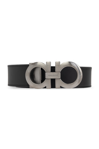 FERRAGAMO Nero Leather Belt New & Authentic
