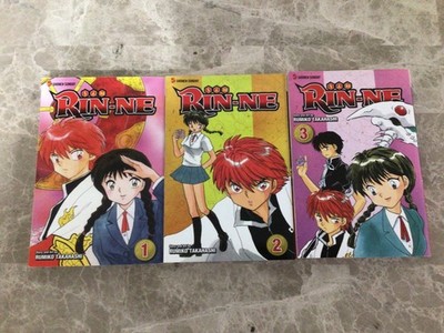 Rin-ne English Manga Vol 1 2 3 by Rumiko Takahashi Shonen Jump UNREAD