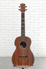 Luna High Tide Koa Baritone Acoustic-electric Ukulele - Satin Natural