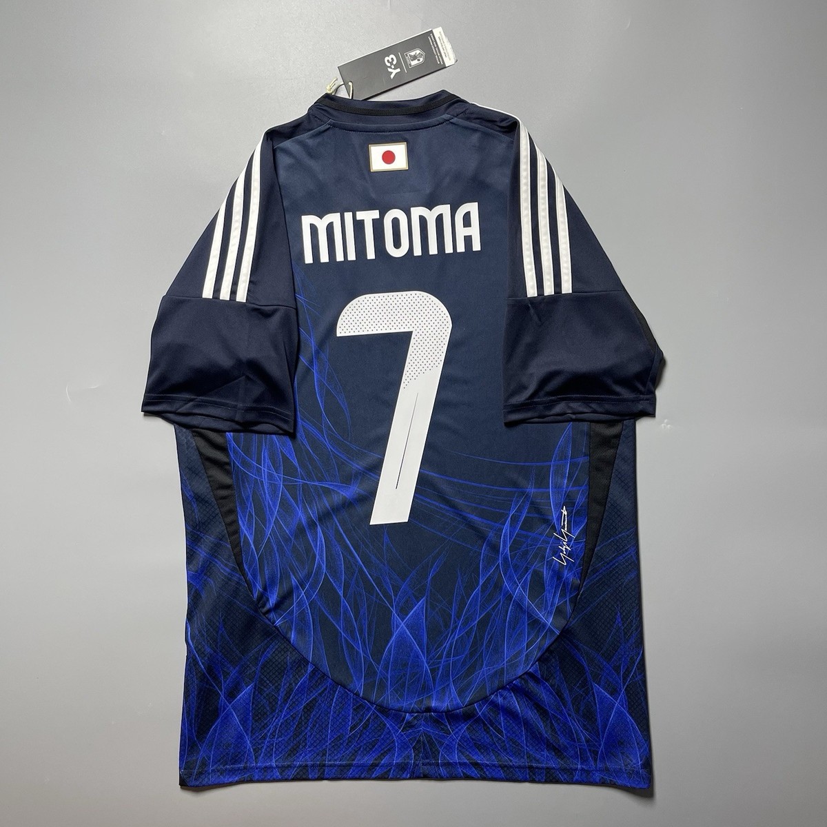 JAPAN ADIDAS Y-3 2024 FOOTBALL HOME JERSEY #9 KAORU MITOMA