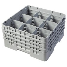 Cambro 9S800151 9 Compartment 8 1/2 in Camrack® Glass Rack