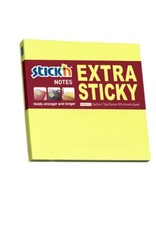Sticky Post It Notes Removable Yellow Neon Memo Extra Stick Pad 76x76 90 To 4600