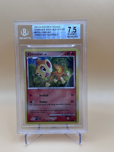 Chimchar graded BGS 7.5 for sale on eBay