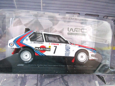 LANCIA Delta S4 Gr.B Rallye Monte Carlo 1986 #7 Toivonen Martin IXO Altaya 1:24