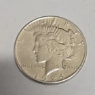 1924-S Peace Silver Dollars 90% Silver Ungraded Raw Coin LAK5