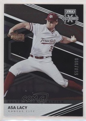 2020 Panini Elite Extra Edition 558/999 Asa Lacy #4 ov4