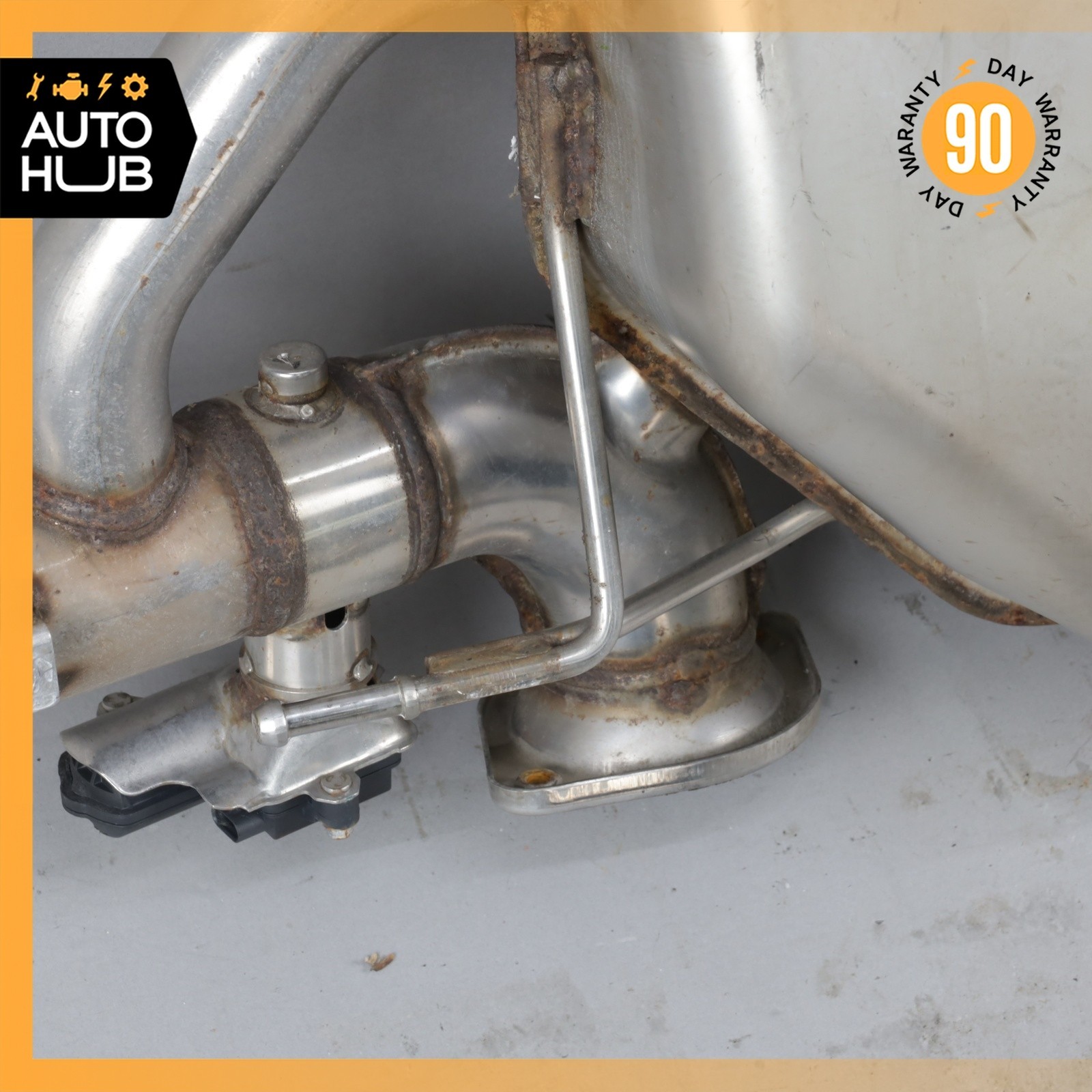 18-23 Aston Martin DB11 4.0L V8 M177 Dual Exhaust Muffler Mufflers Assembly OEM