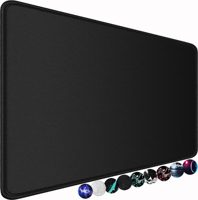 Large XXL Gaming Mouse Pad 31.5x15.7 Non Slip Water Resist Black