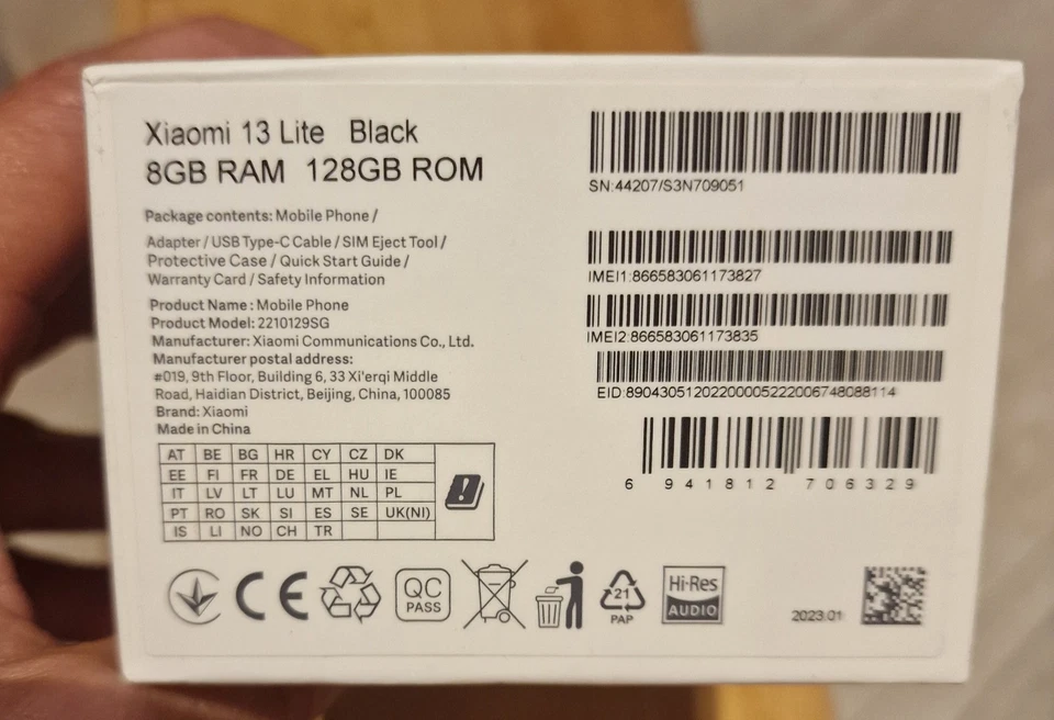 Xiaomi 13 Lite · 128GB, Foto 2 von 5