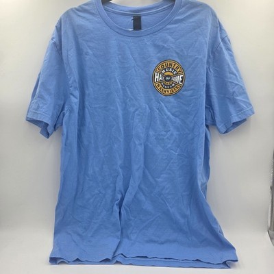 Country Music Hall of Fame Blue Shirt ~ Mens Large ~ Excellent - CMA - BIN S81