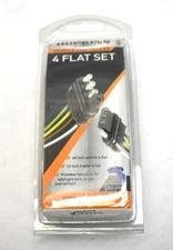 Hopkins Vehicle & Trailer 4 Flat Set Connector 6 Wire Splices 48205 4 Flat