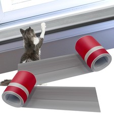 2 Rolls Cuttable Rubber Window Sill Protector Dog Cat Scratching 5.5 In x 6.6 Ft