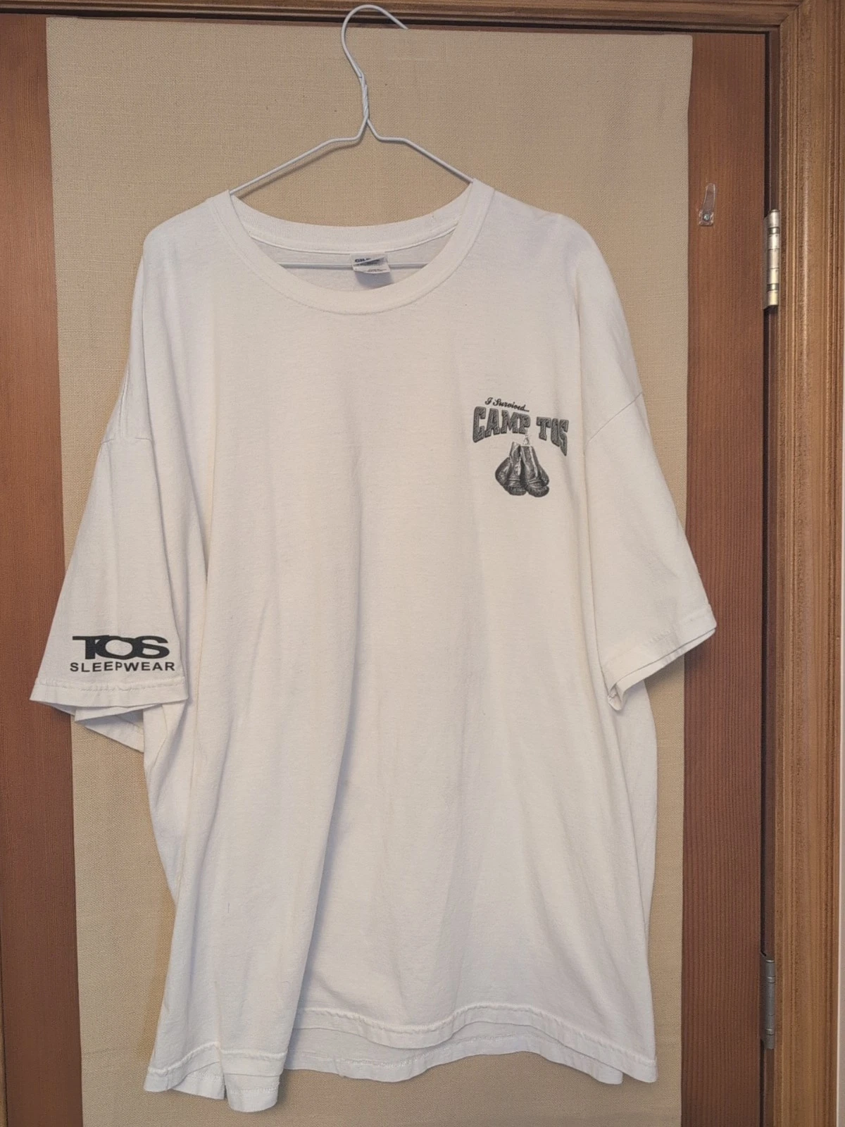 DaVarryl Williamson Touch Of Sleep Training Camp VTG 4XL White T-Shirt