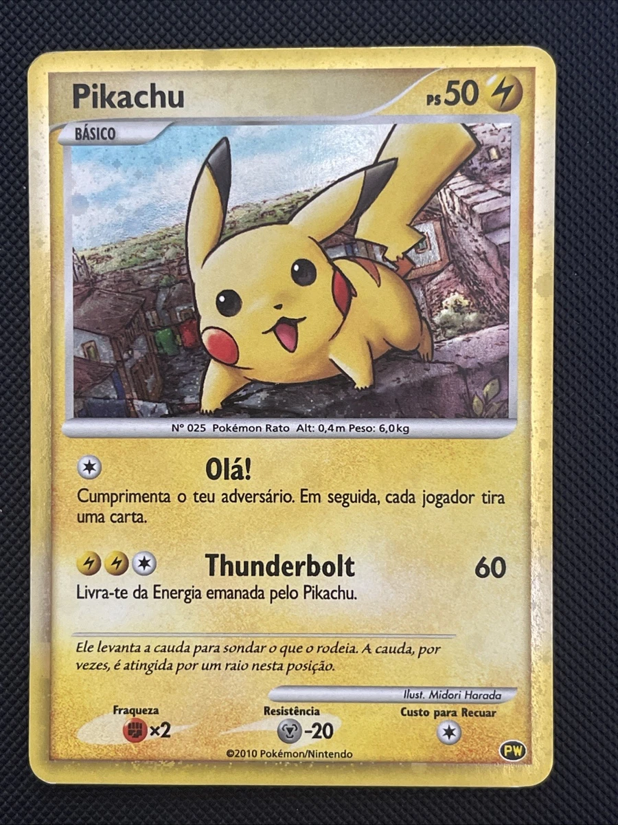 Pikachu Pokémon TCG Individual Collectible Card Game Cards in