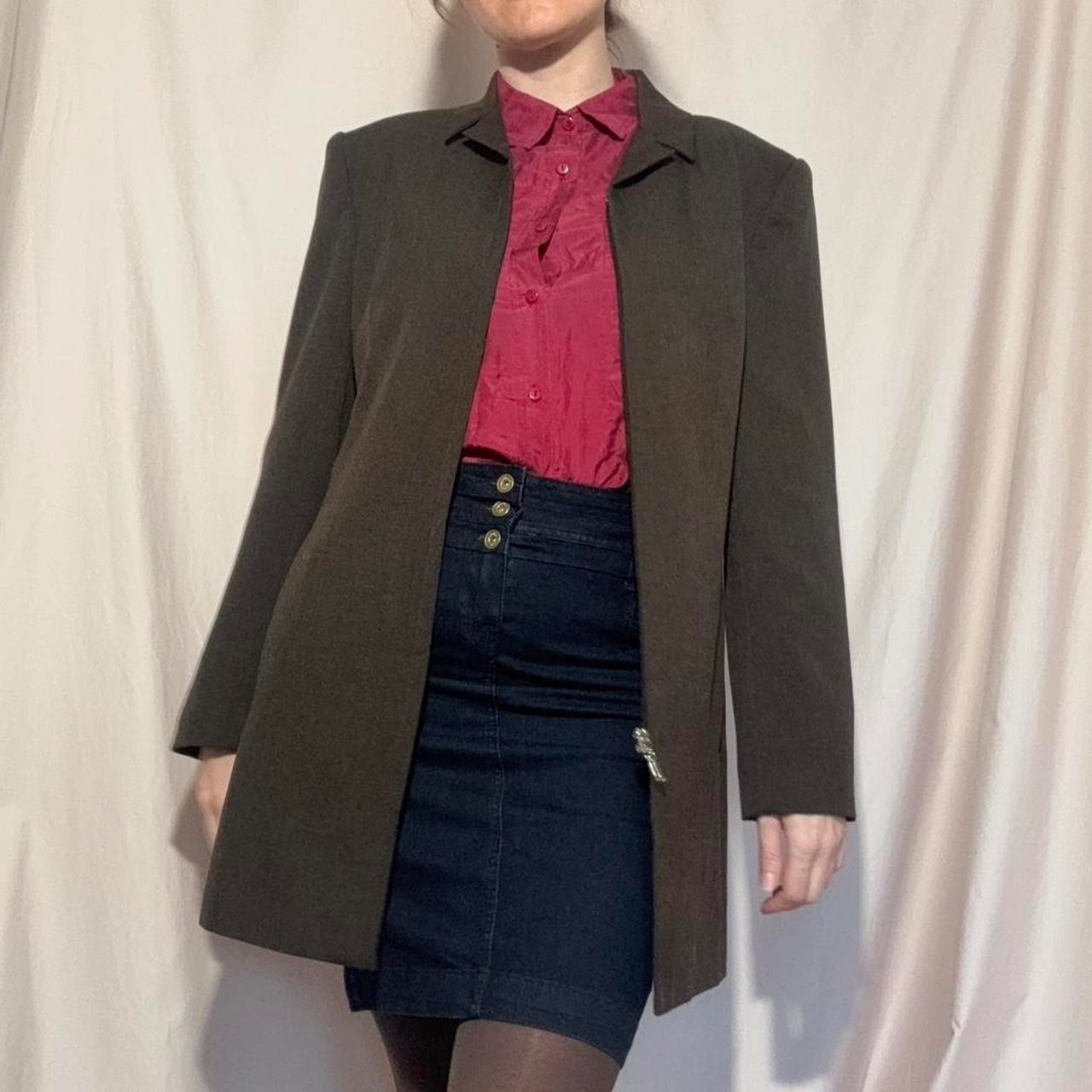 utilitarian matrix corpcore sharp collared tailor… - image 4