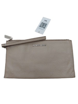 Michael Kors Damen Tasche hellbraun 100% Leder Clutch