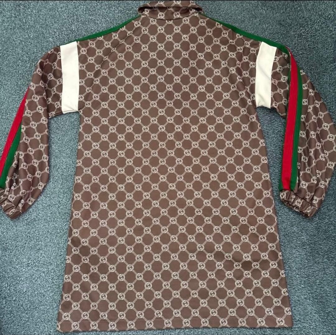 USED GUCCI INTERLOCKING TECHNICAL JERSEY DRESS, M… - image 8