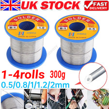 0.5-2.0mm Tin Wire Soldering Solder Fluxed Core Electronics Lead Flux 63/37 300g