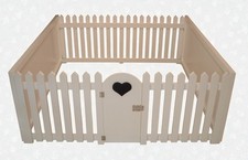 Recinto per Cani di piccola taglia Cuccioli Recinzione 140x140x60h Box 