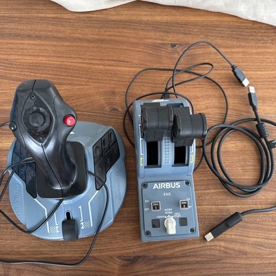 THRUSTMASTER TCA Officer Pack Airbus Edition   Top Zustand, kaum genutzt
