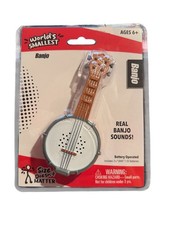 Worlds Smallest Banjo Toy Novelty gift 41047