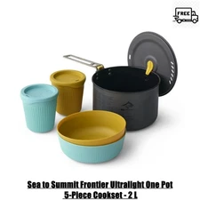Sea to Summit Frontier Ultralight One Pot 5-Piece Cookset - 2 L