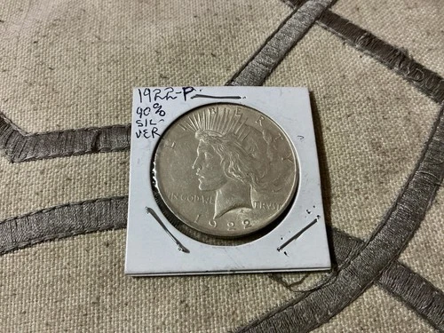 1922-P Peace Dollar 90% fine silver