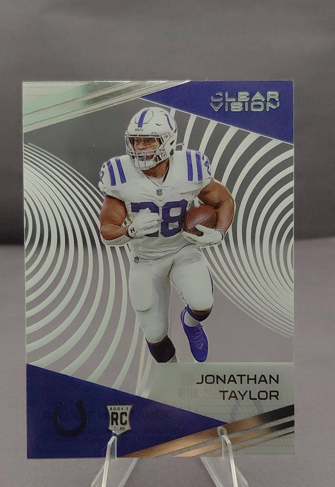2020 Panini Chronicles - Clear Vision Rookies Jonathan Taylor #CV-7 (RC)