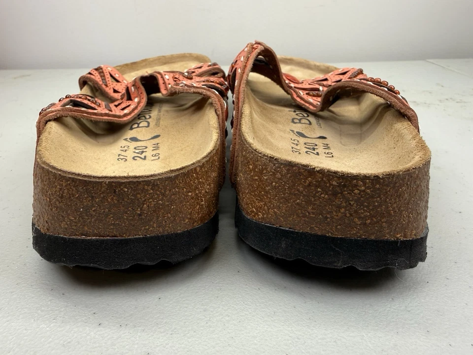 Sandalias cómodas BETULA By Birkenstock Joyce Coral Cuero Azteca MUJER 6 37 Zapato Foto 4 de 4