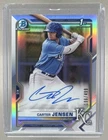 Carter Jensen 2021 Bowman Chrome Draft #CDA-CJ Refractor 1st RC Auto /499