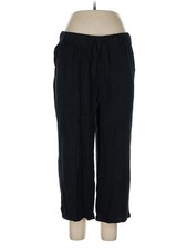 LOGO by Lori Goldstein Women Black Casual Pants L