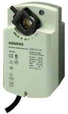 Siemens GQD121.1A Rotary Air Damper Actuator, AC/DC 24 V, 2-Position, 2 Nm