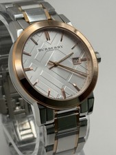 Burberry BU9006 Silver Dial Two-Tone Stainless Steel Unisex Watch