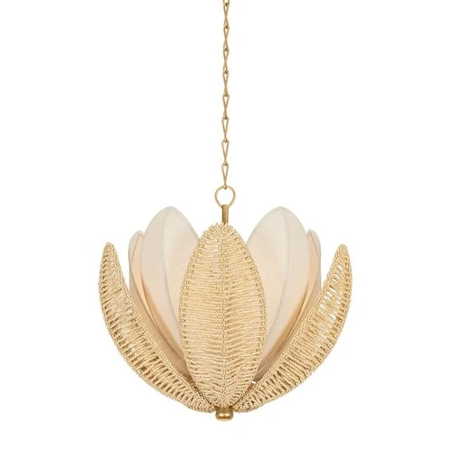 Corbett Lighting 513-24 Costa Brava 5 Light 24"W Pendant - Gold - Picture 1 of 4