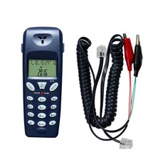 TelPal Landline Test Phone Line Set Telecom Check Telephone Black