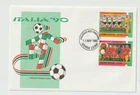 11/5/1990 Sierra Leone FDC - World Cup Italia '90 - West Germany & Belgium 2