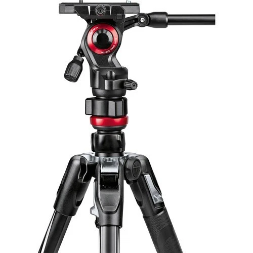 Manfrotto Befree Live Aluminum Video Tripod w/ Befree Live Video Head BRAND NEW! - Image 2 of 4