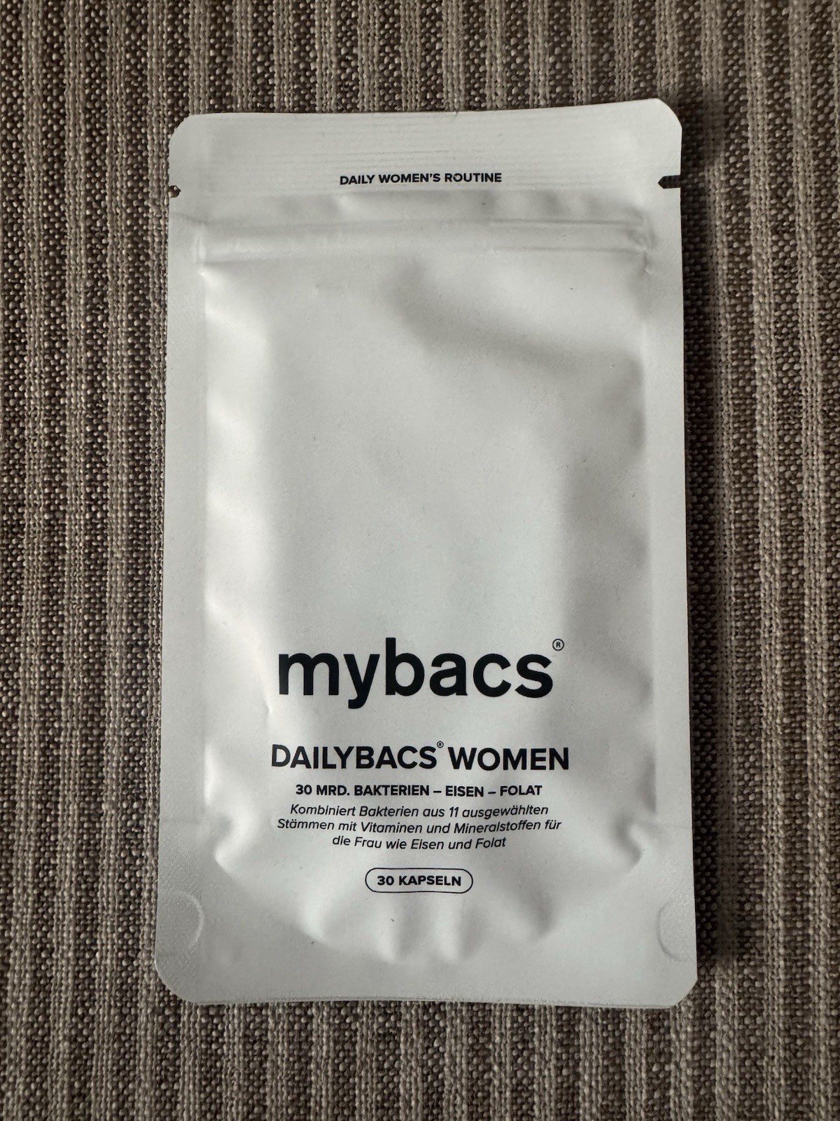 mybacs Dailybacs Women 30 Kapseln NEU - MHD 06.27 3